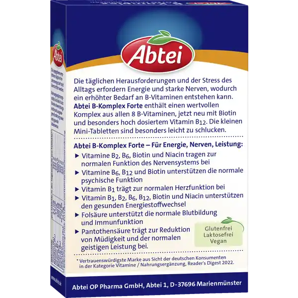 B-Komplex Forte Mini-Tabletten