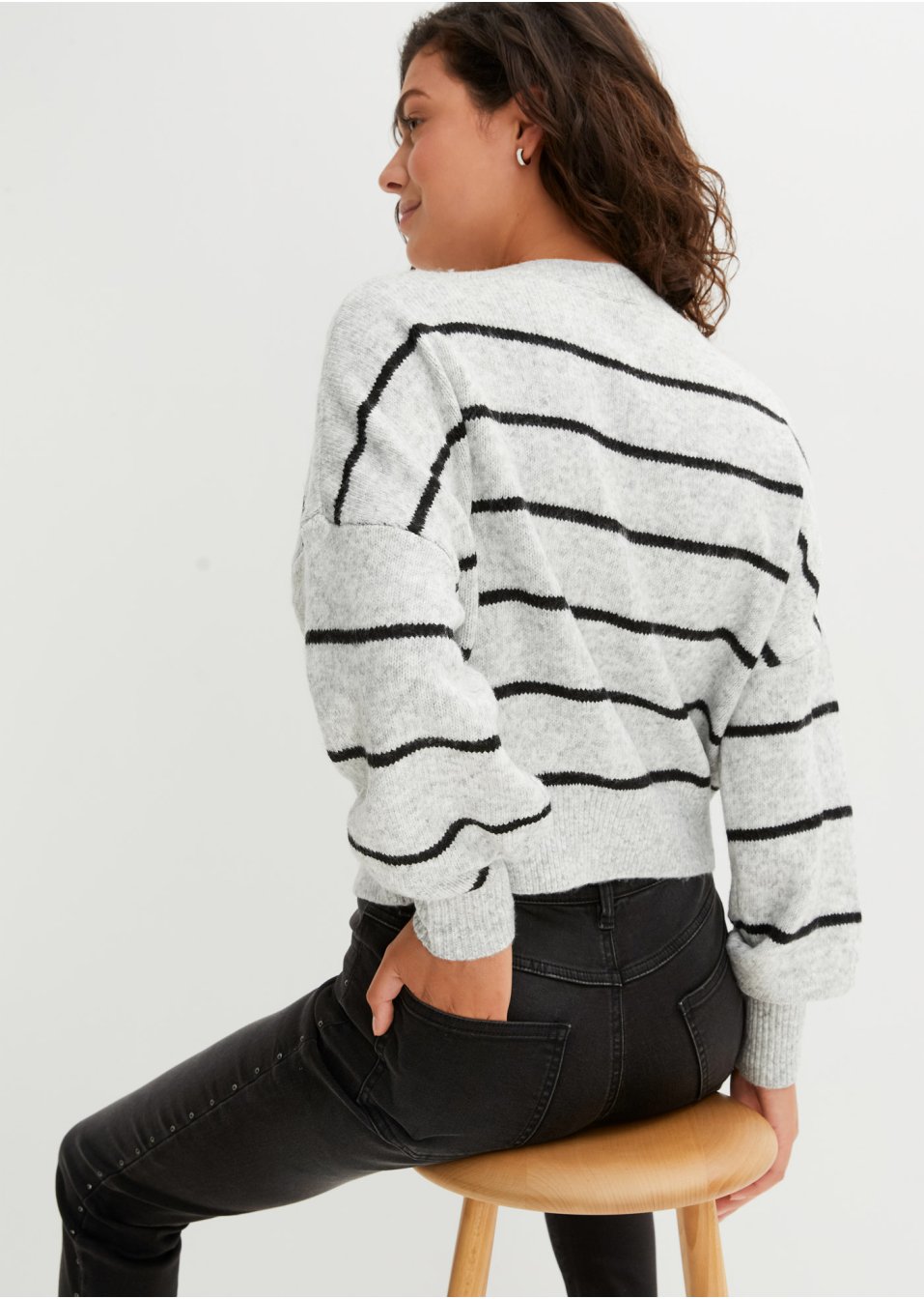 Pull rayé