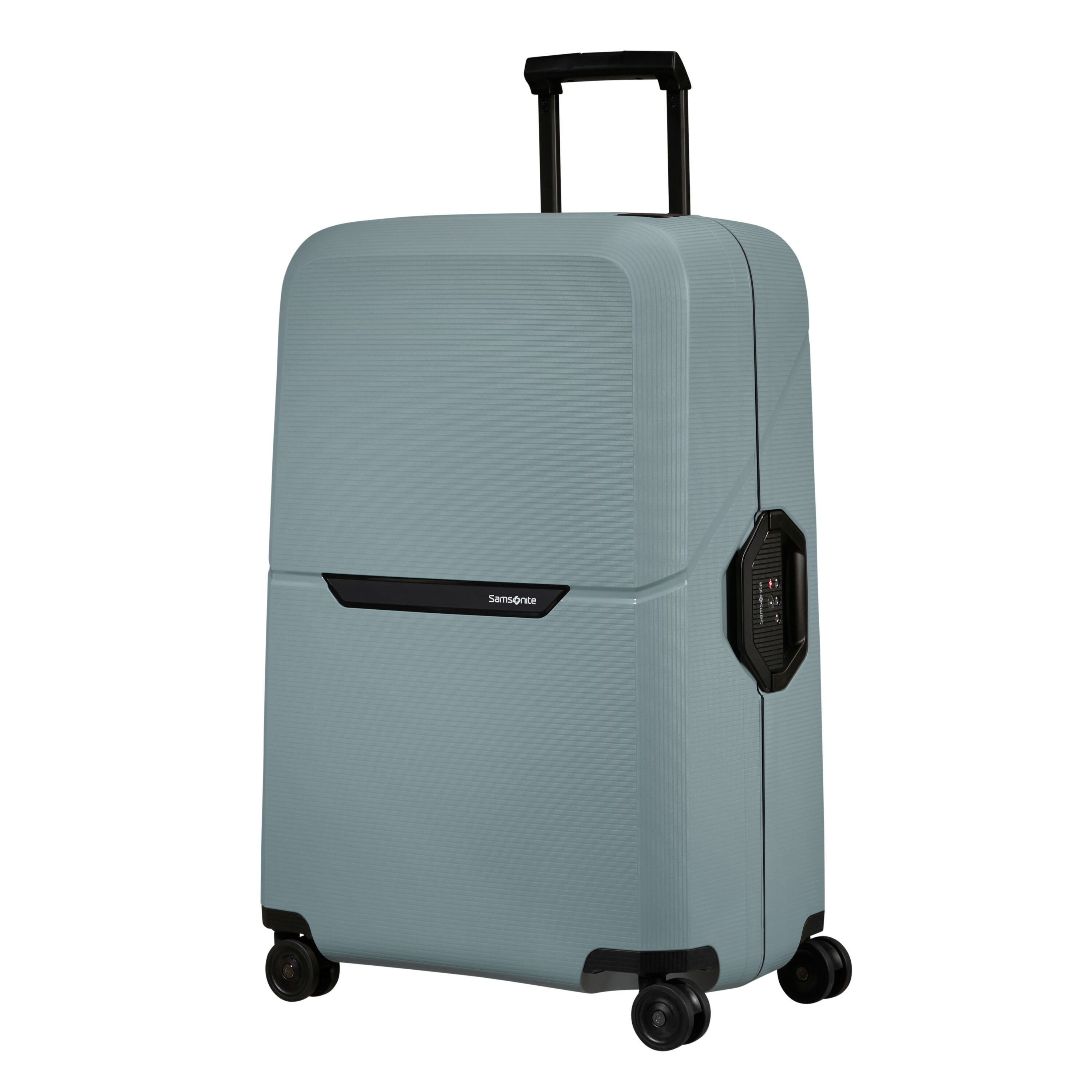 Mala de viagem grande Samsonite Maxsum Eco com rodinhas.