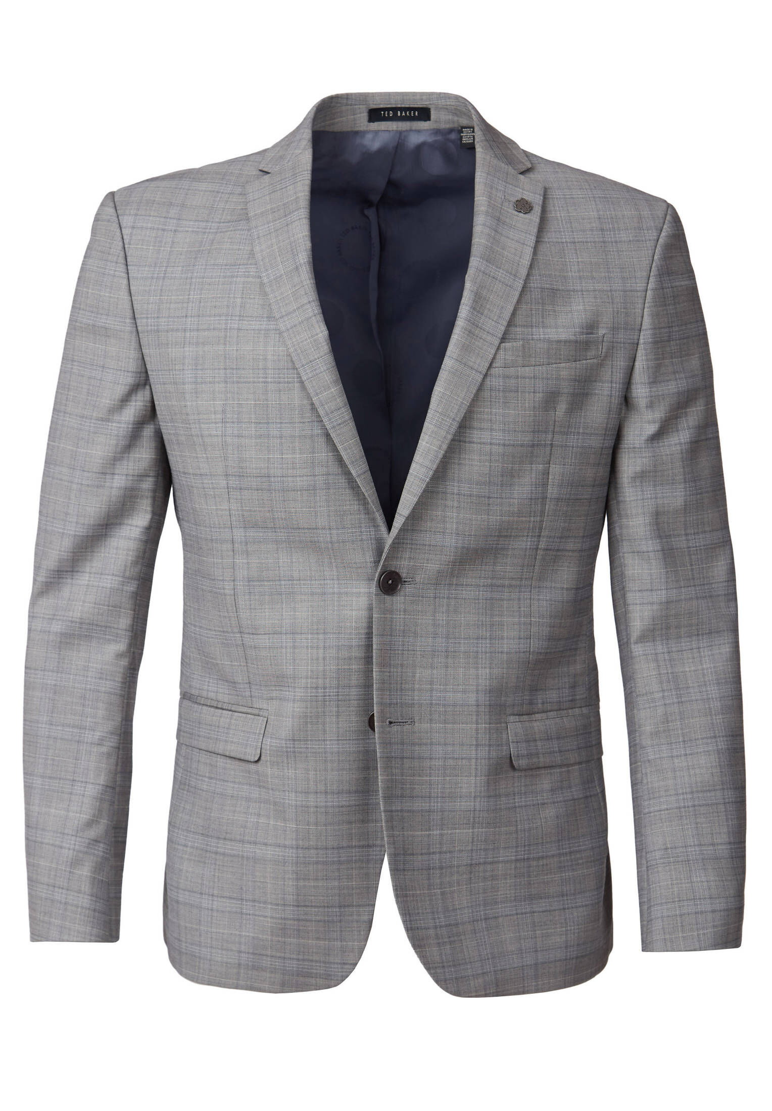 Ted Baker| Herren Jacke Grey Pow Check