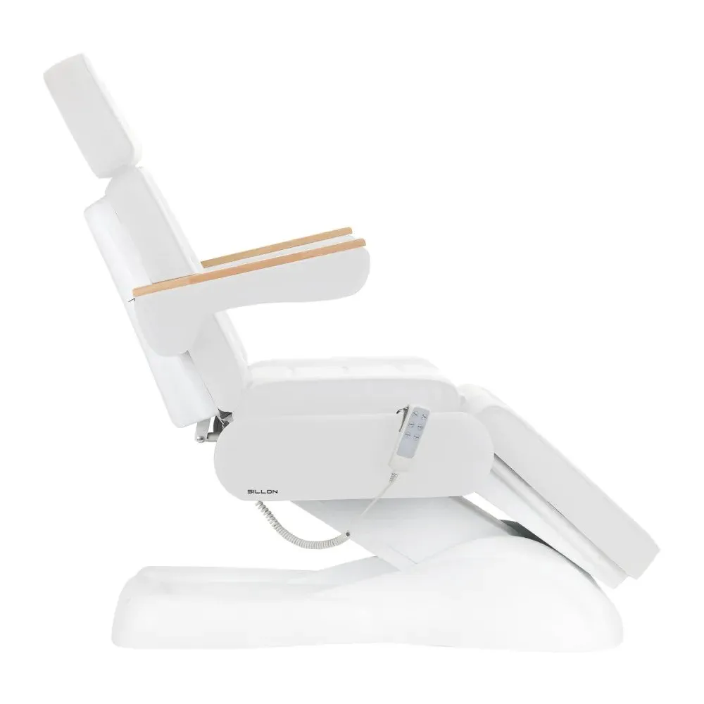 Activeshop Elektrisk Kosmetikstol SILLON Lux 273b, hvid med 3 motorer