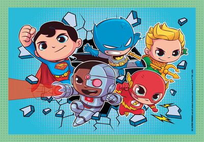 Clementoni DC Super Friends Puslespill 4-in-1