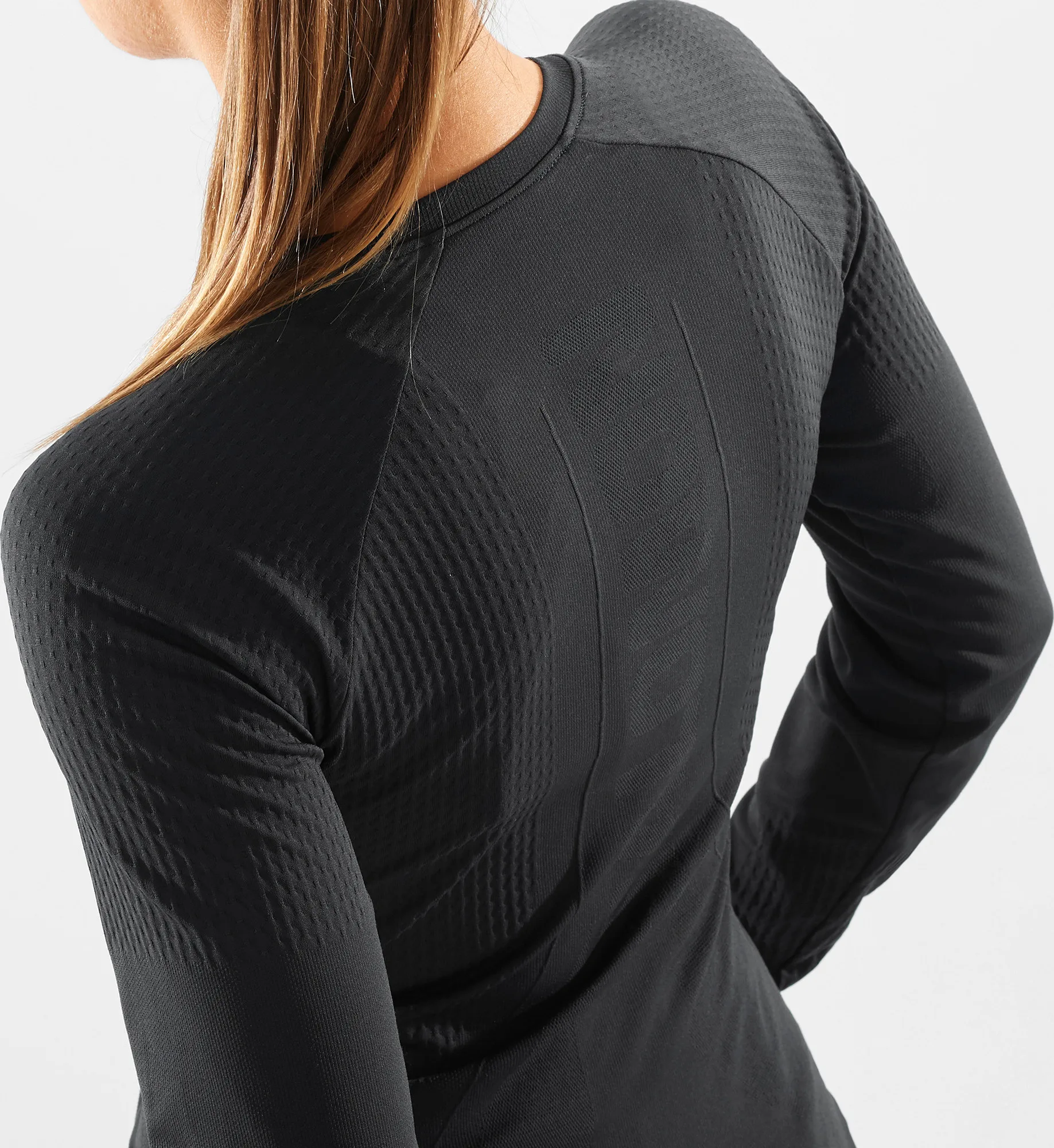 Salomon SENSE LS TEE W Deep Black