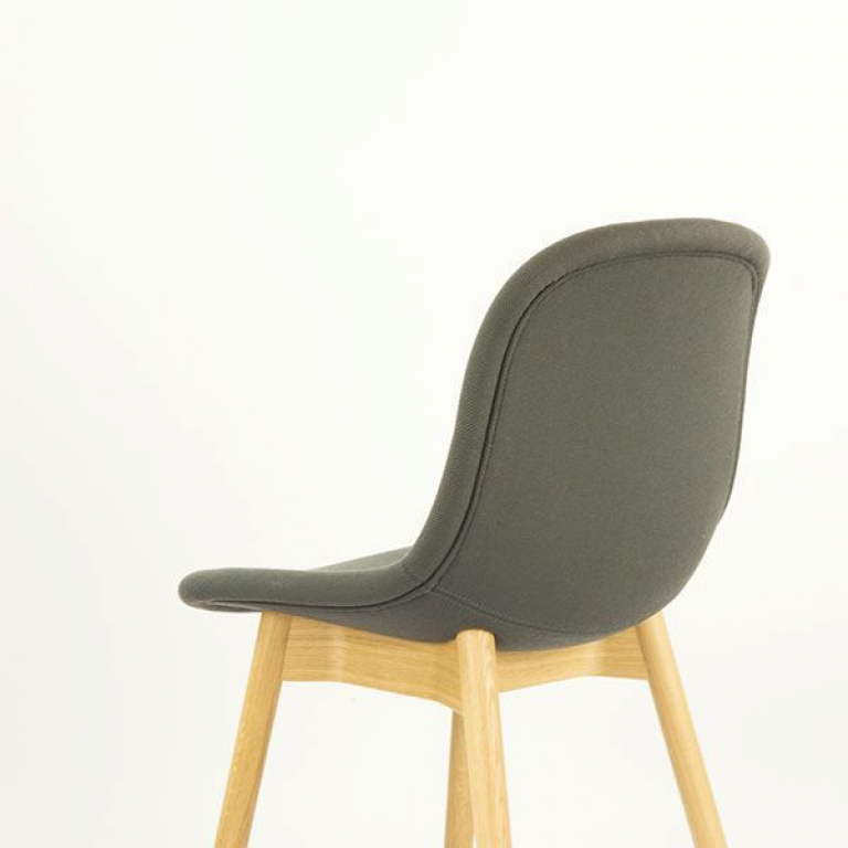 Hay Neu Chair gestoffeerde stoel steelcut 190, zwart