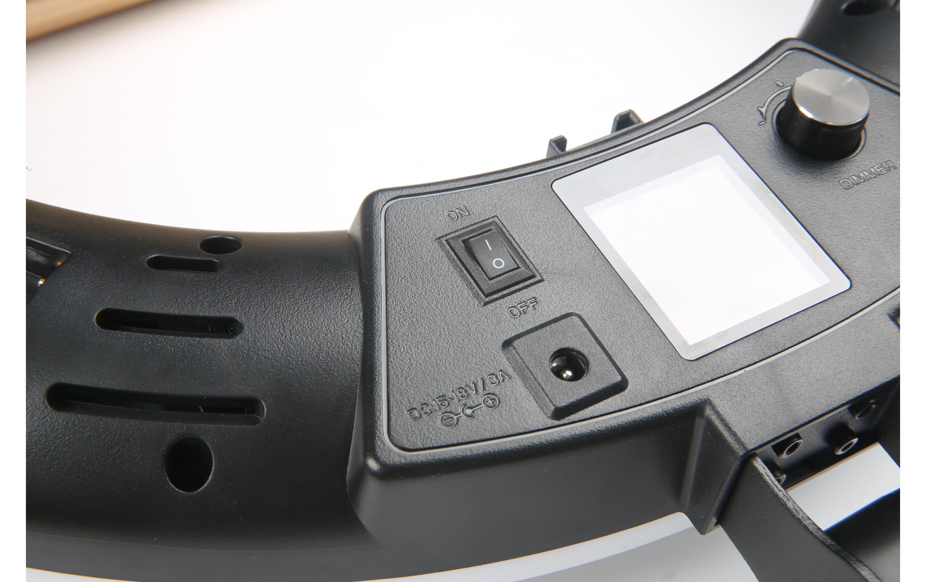 Ringlicht VL-600T<br>Dimmbares Ringlicht mit Stativ