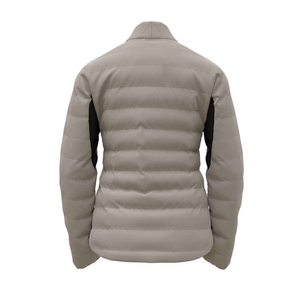 Odlo ASCENT N-THERMIC HYBRID - Doudoune Femme silver cloud