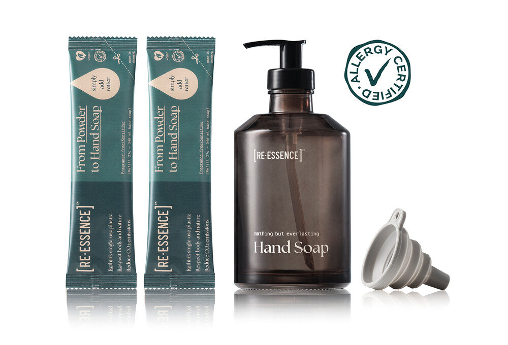 RE·ESSENCE  Håndsæbe starter sæt - parfumefri