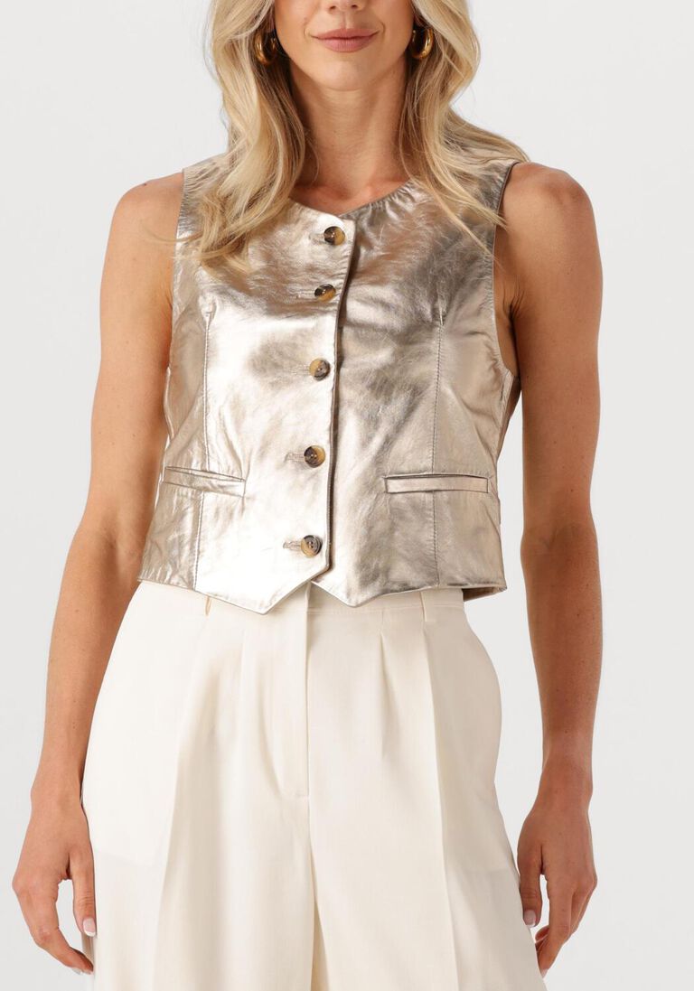 metallic ibana gilet gaelle metallic