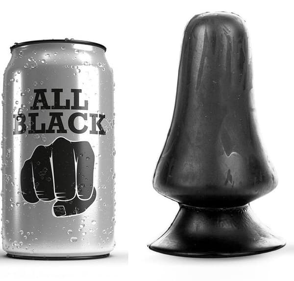 All Black - Anal Plugg 12 Cm