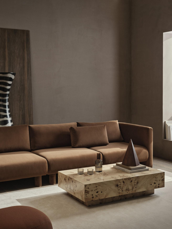Ferm Living Burl salontafel 117x70 populier