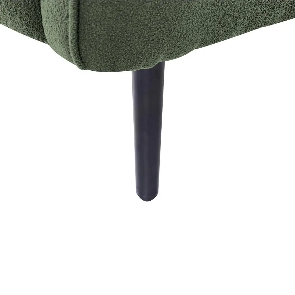 CHEVANNES - Chaise longue - Groen - Polyester
