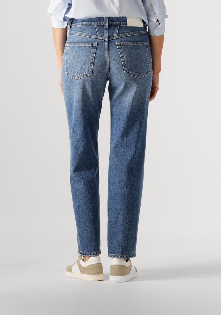 blauwe closed straight leg jeans milo
