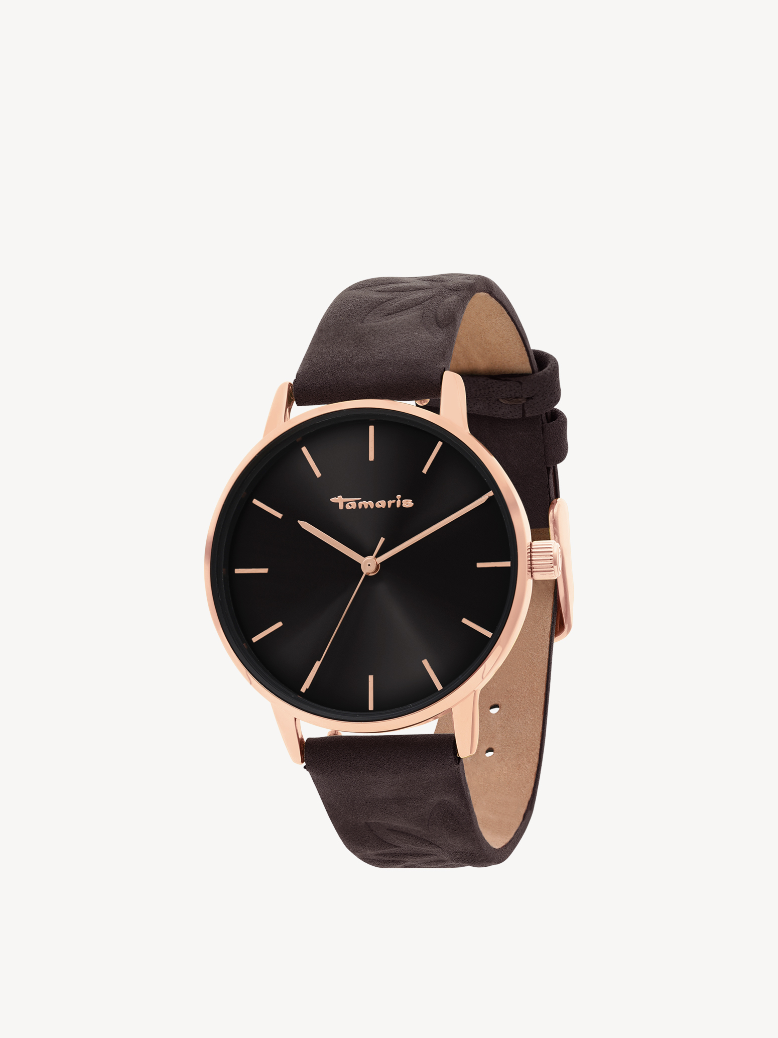 Horloge - rosegoud