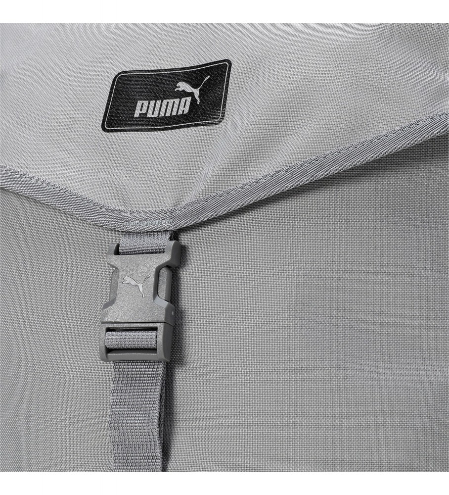 Mochila estilo Puma cinza