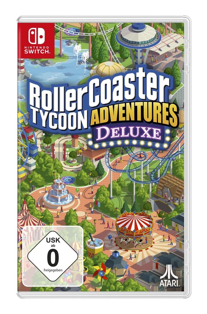 ATARI Spielesoftware »RollerCoaster Tycoon Adventures Deluxe« Nintendo Switch