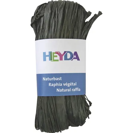 Heyda Naturbast schwarz, 50g