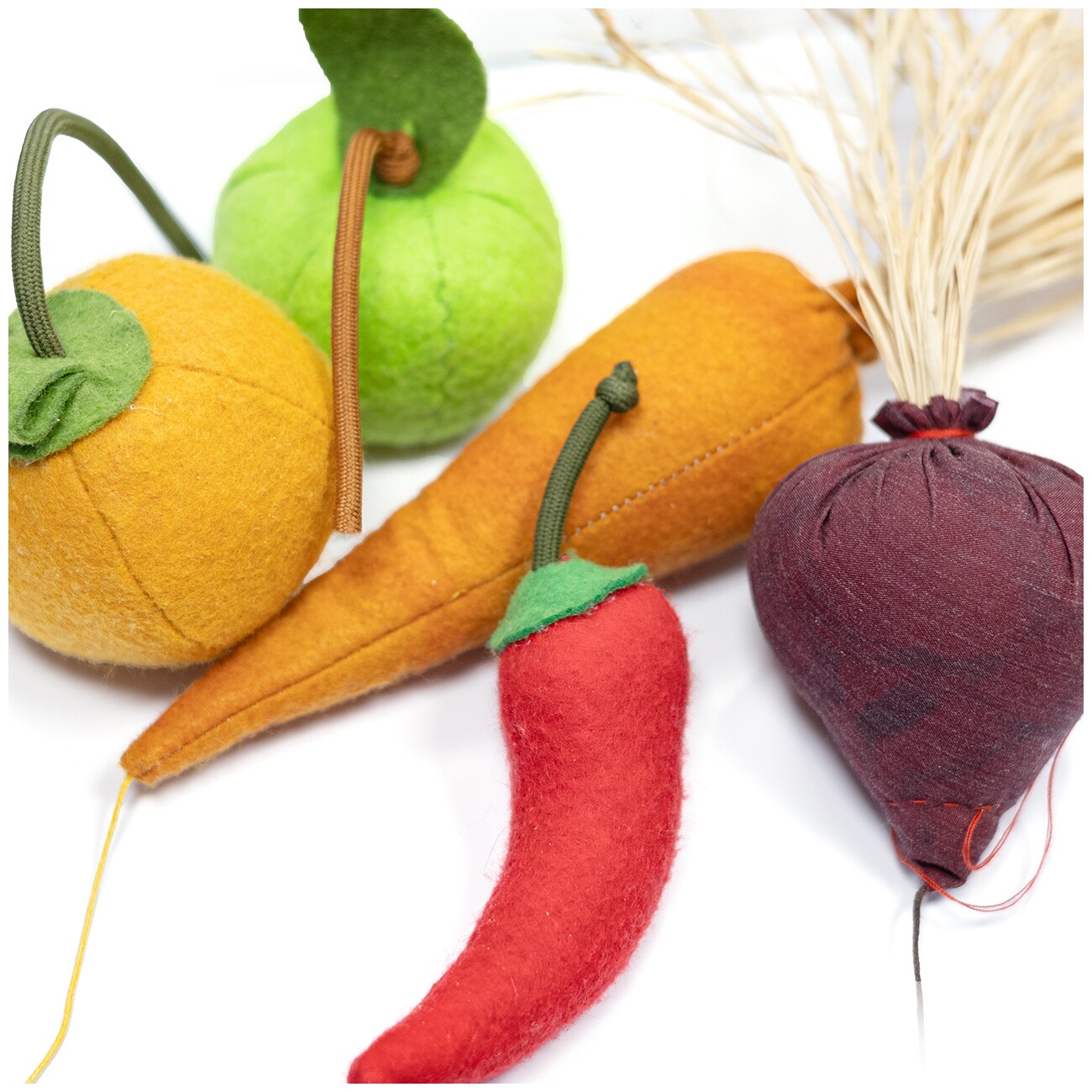 Canadian Cat Company 5er Set Catnip Obst & Gemüse