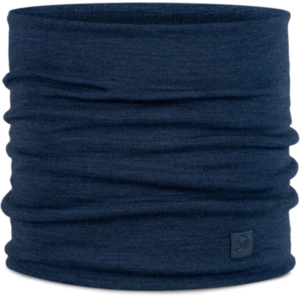 Tour de cou BUFF MERINO HEAVYWEIGHT NECK WARMER SOLID NIGHT BLUE