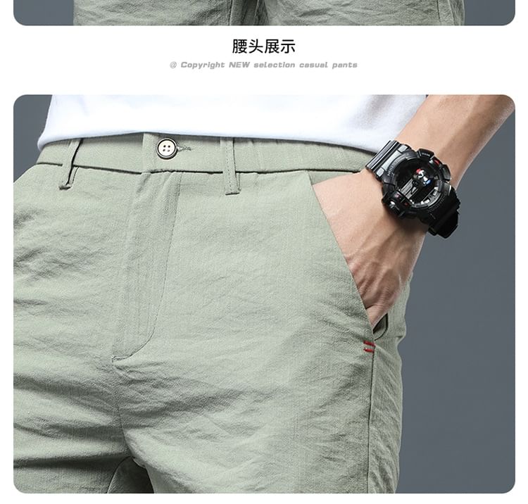 Lefitt - Mid Rise Plain Shorts