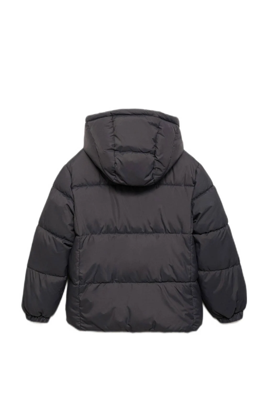 Mango Kids gewatteerde jas antraciet