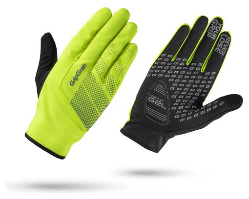 Gants Longs GripGrab Ride Windproof Jaune Fluo