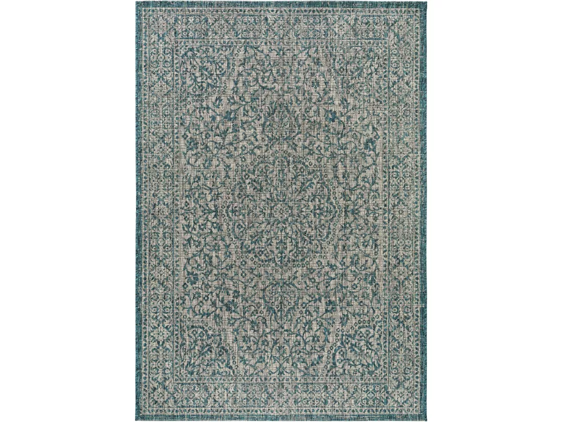 Tapis d'extérieur & intérieur Cleo Bleu 80x150 cm