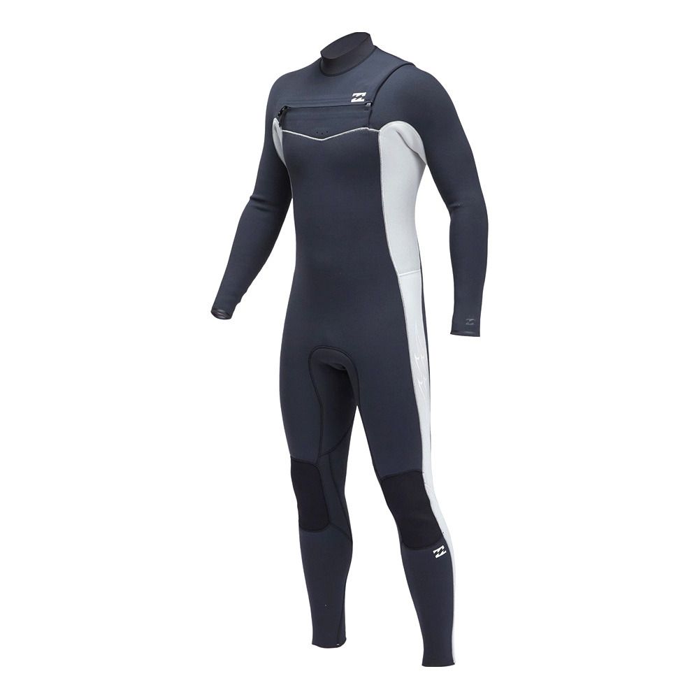 Billabong REVOLUTION FULL CHEST ZIP - Combinaison intégrale 3/2mm Homme antique black