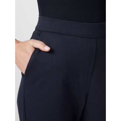 Damen-Jerseyhose, Dunkelblau