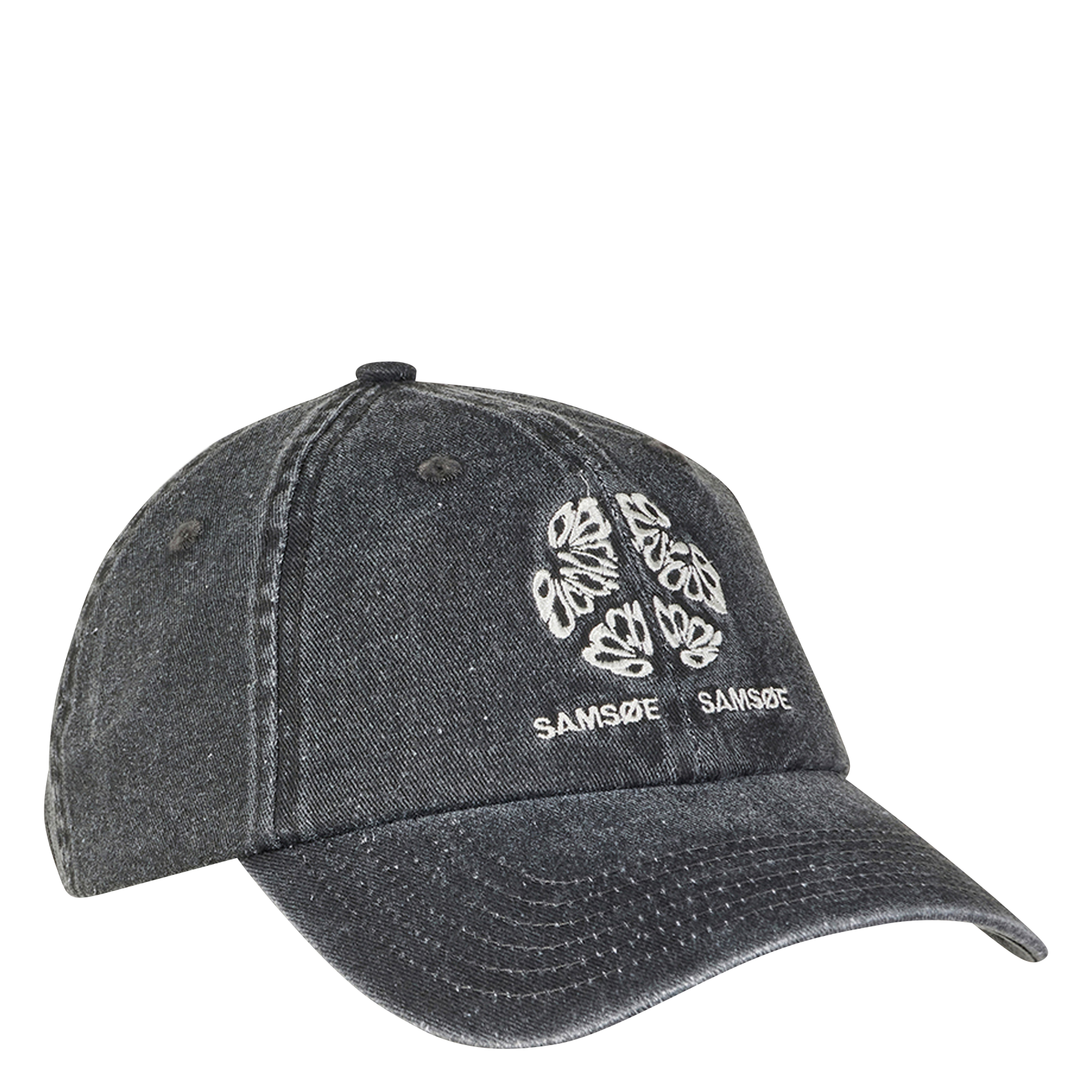 SAJOURNAL - Casquette en coton bio | Noir