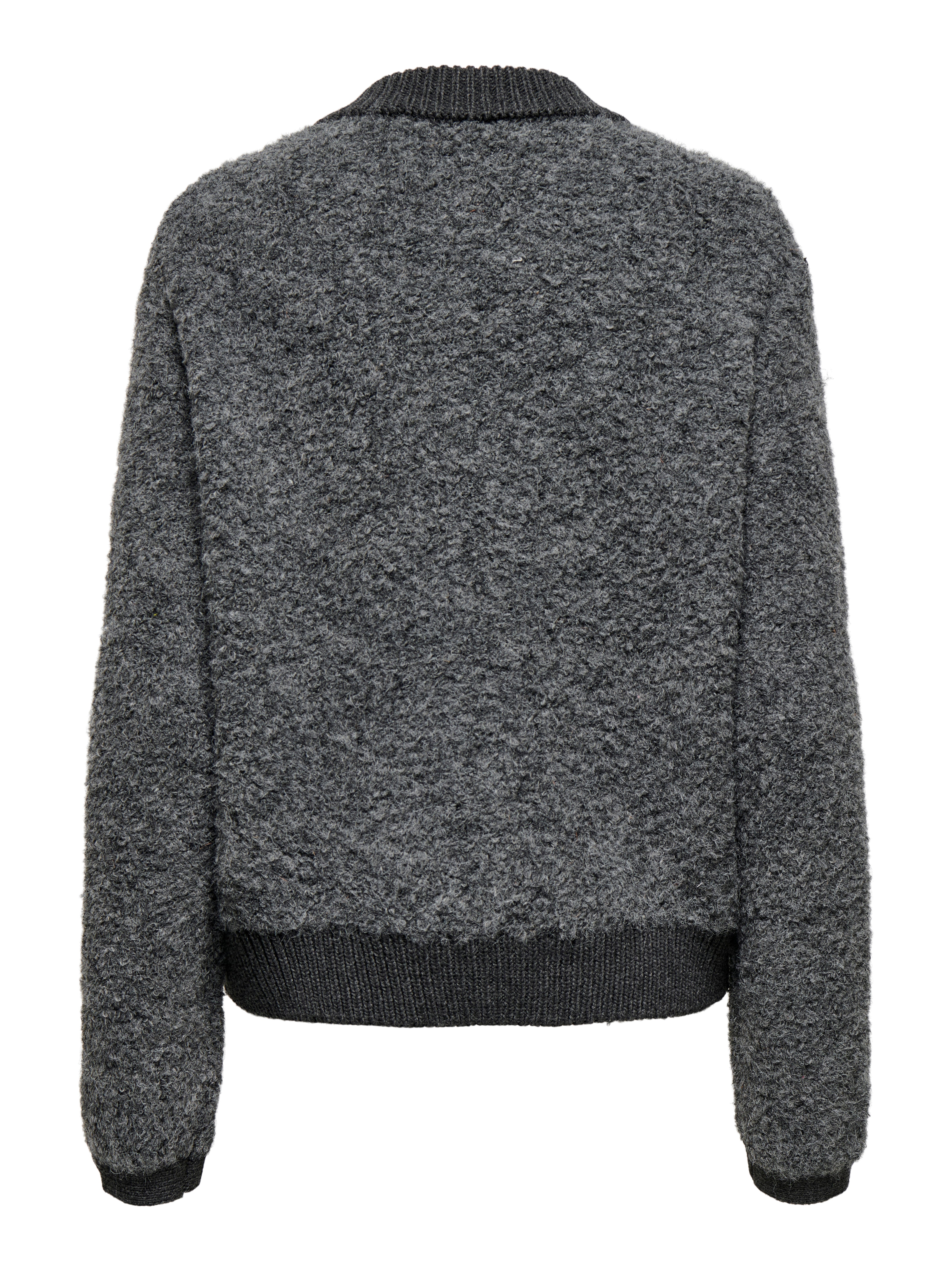 ONLCLEO Strickjacke Dark Grey Melange