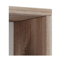 CD-DVD-Regal RASATO XL - Sonoma Eiche - 152 cm hoch
