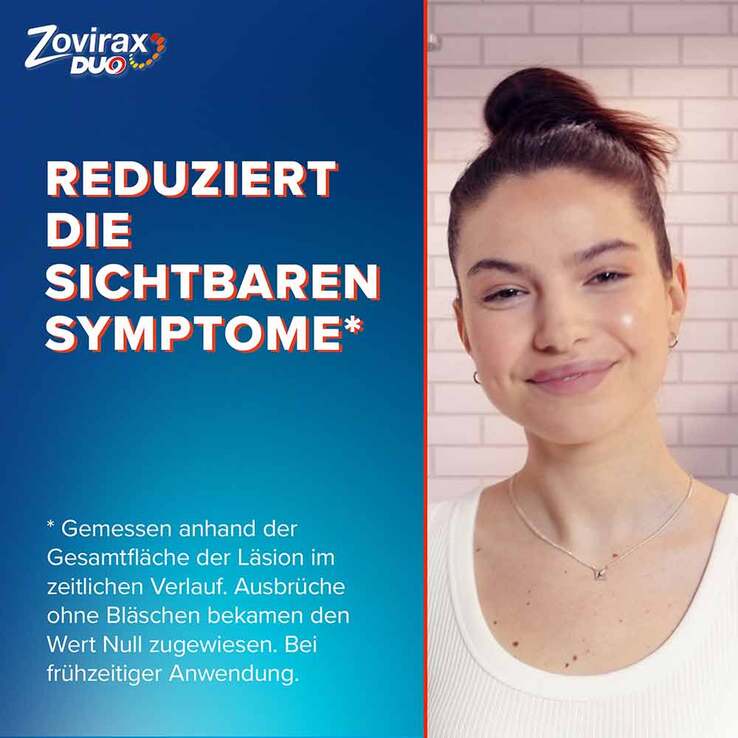 ZOVIRAX Duo 50 mg/g / 10 mg/g Creme, 2x2 g