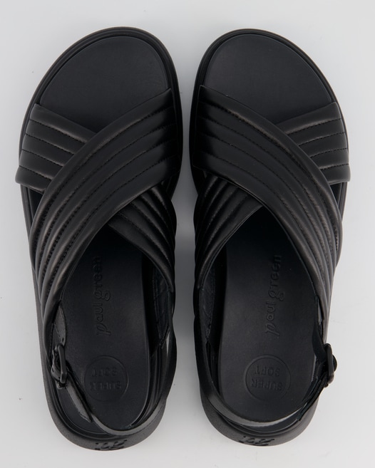 Paul Green Sandale Sandalen in Schwarz