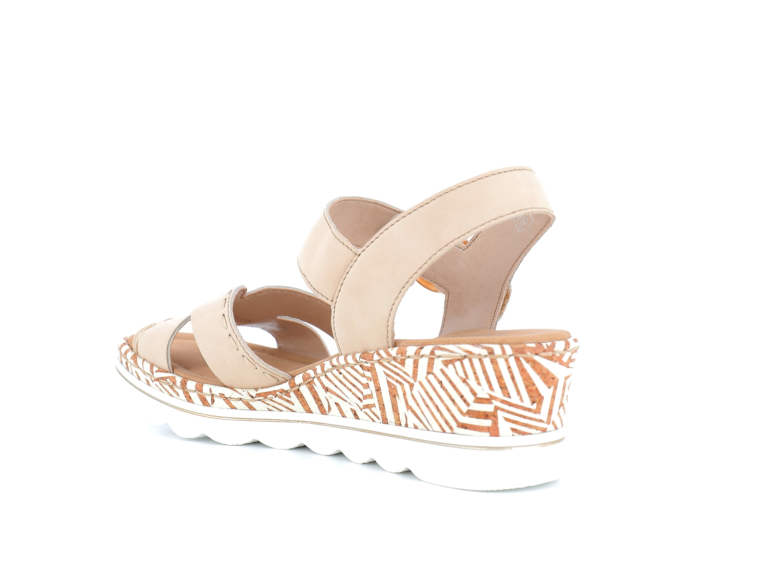 Rieker-67173 Synthétique Beige