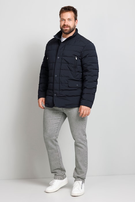 Boston Park Steppjacke, Stehkragen, Zipper, bis 74