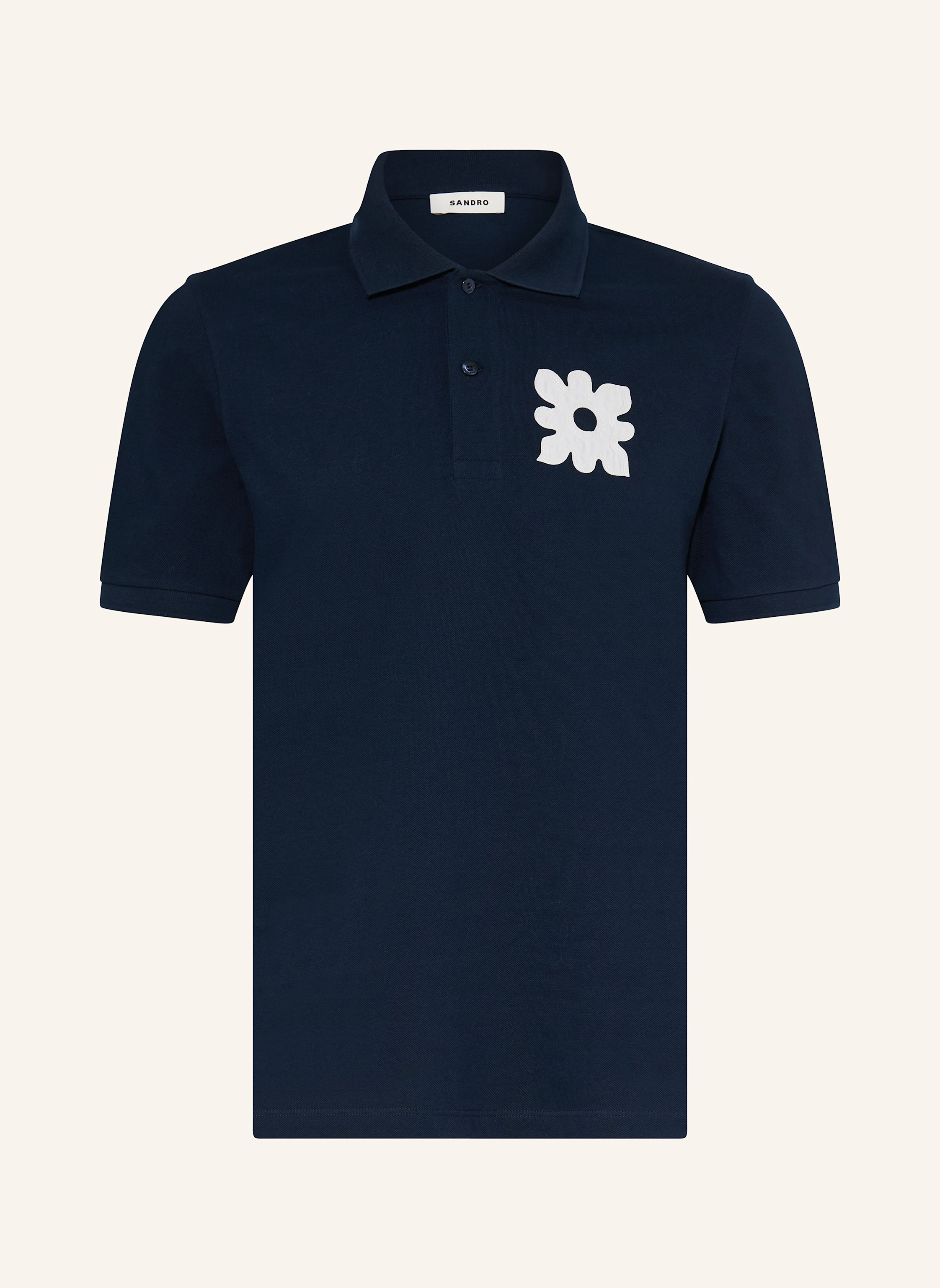 SANDRO Piqué-Poloshirt