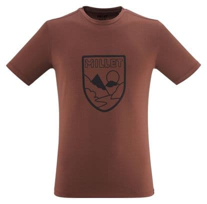T-Shirt Millet Cimai Print Marron
