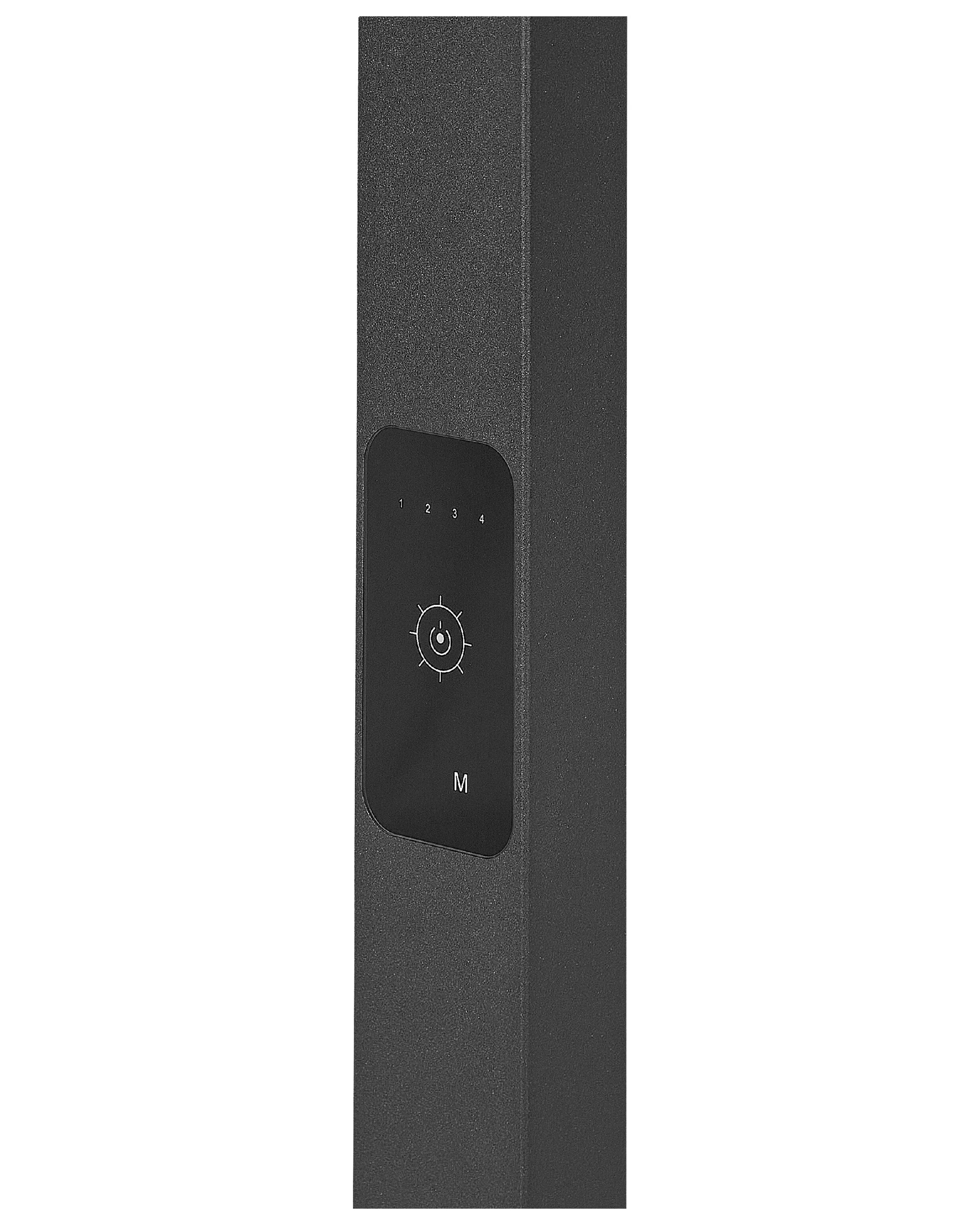 LED staande lamp ORION met bewegingssensor Metaal Zwart
