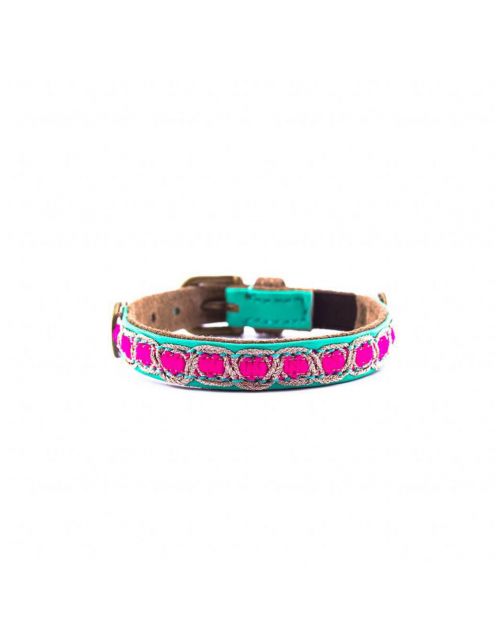 Dwam Coco Kattenhalsband - Kattenhalsband - 22-27x1 cm Multi-Color