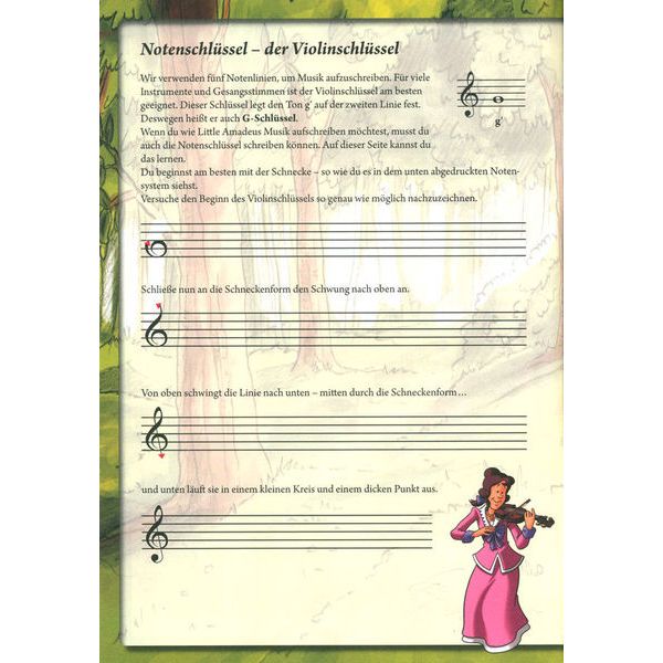 Voggenreiter Little Amadeus Notenheft A4