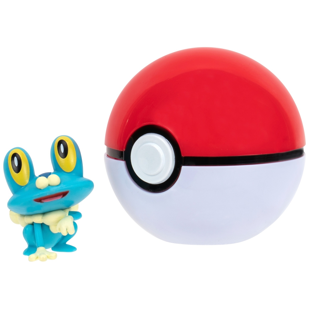 Pokémon Clip 'N' Go Froxy und Pokéball