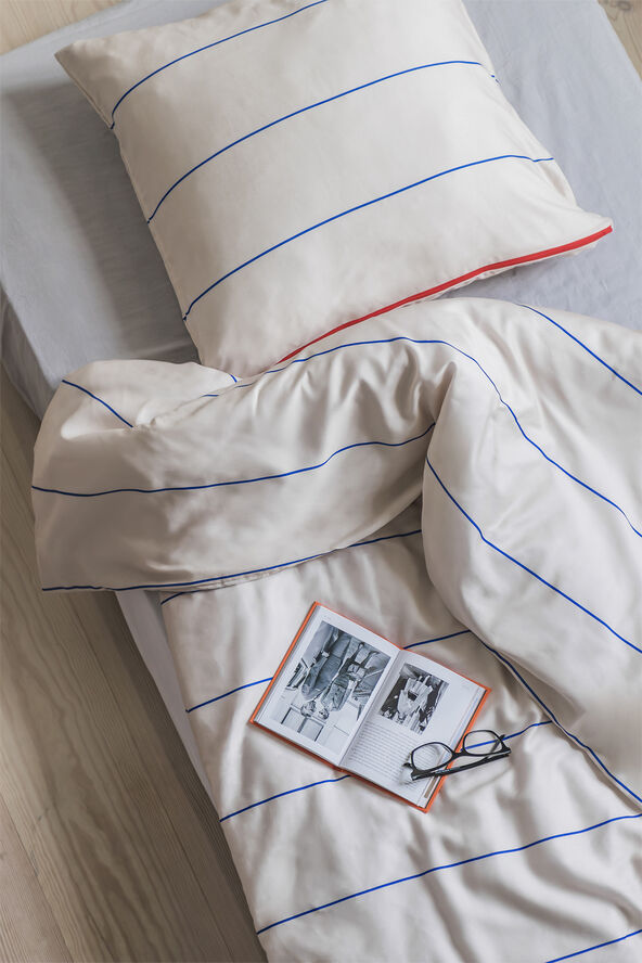 Mette Ditmer ALIGN bed set Cobalt , sand