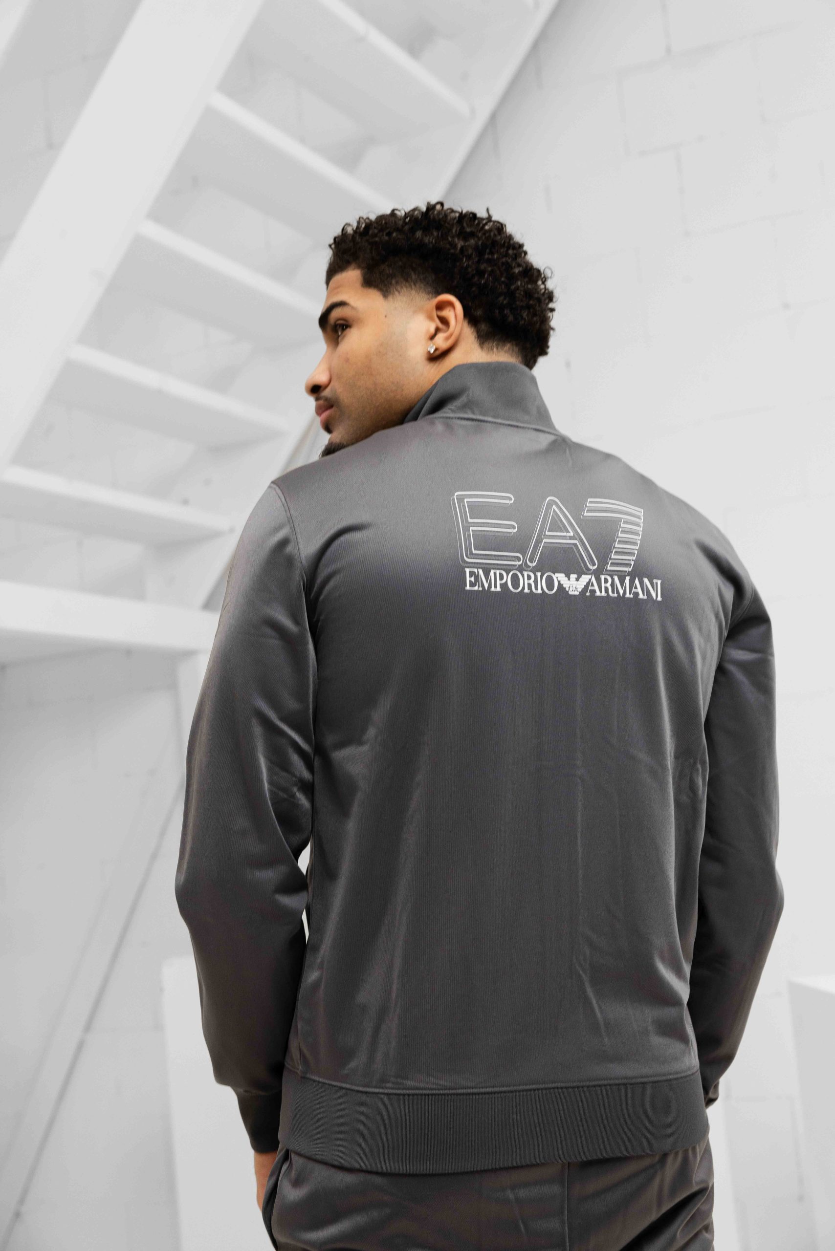 EA7 Emporio Armani 7M001320 Trainingspak Heren Grijs