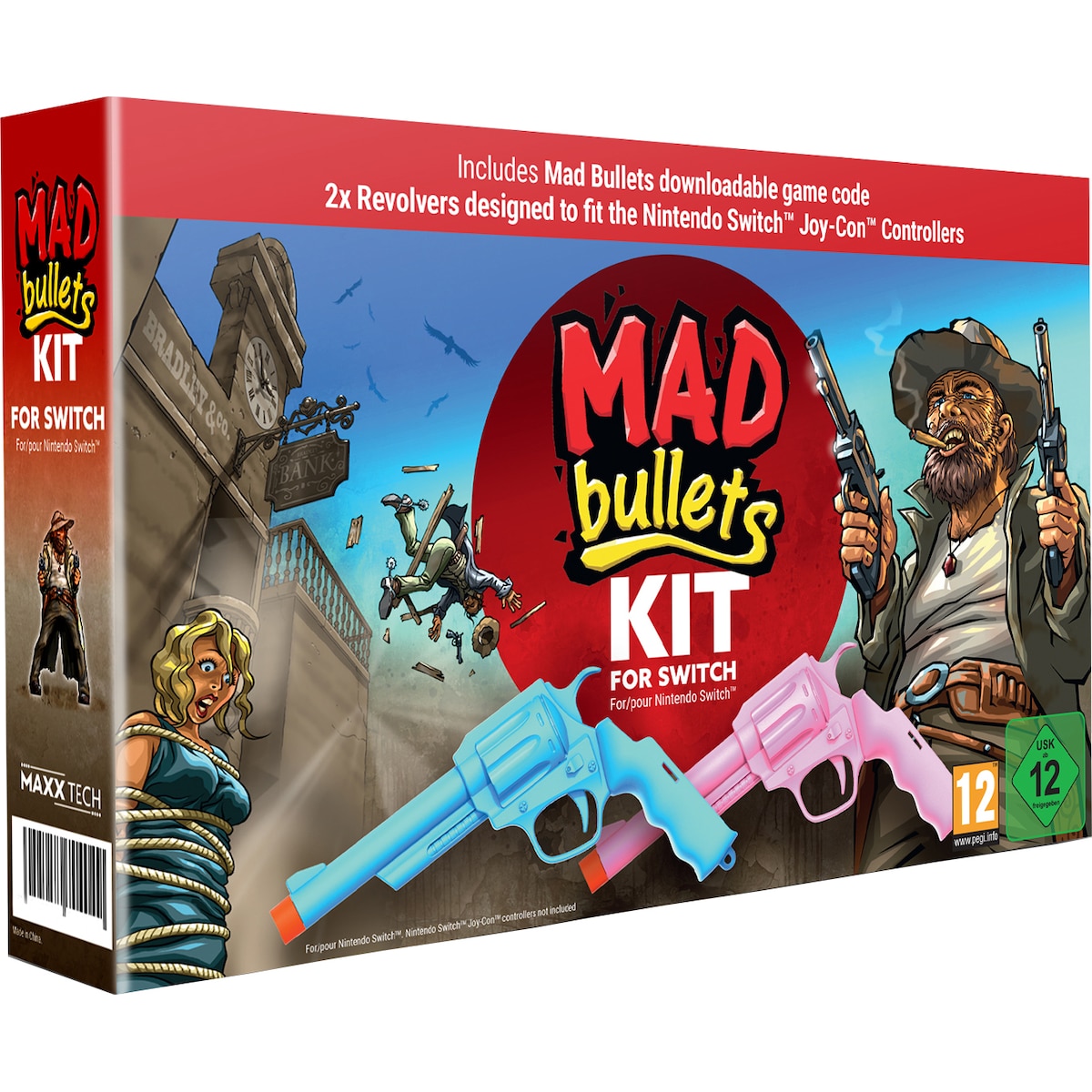 Maxx Tech Switch Mad Bullets sett