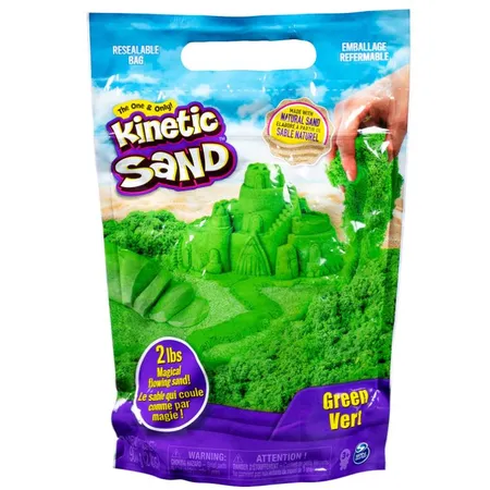 Spin Master Kinetic Sand magischer Sand grün, 907 g