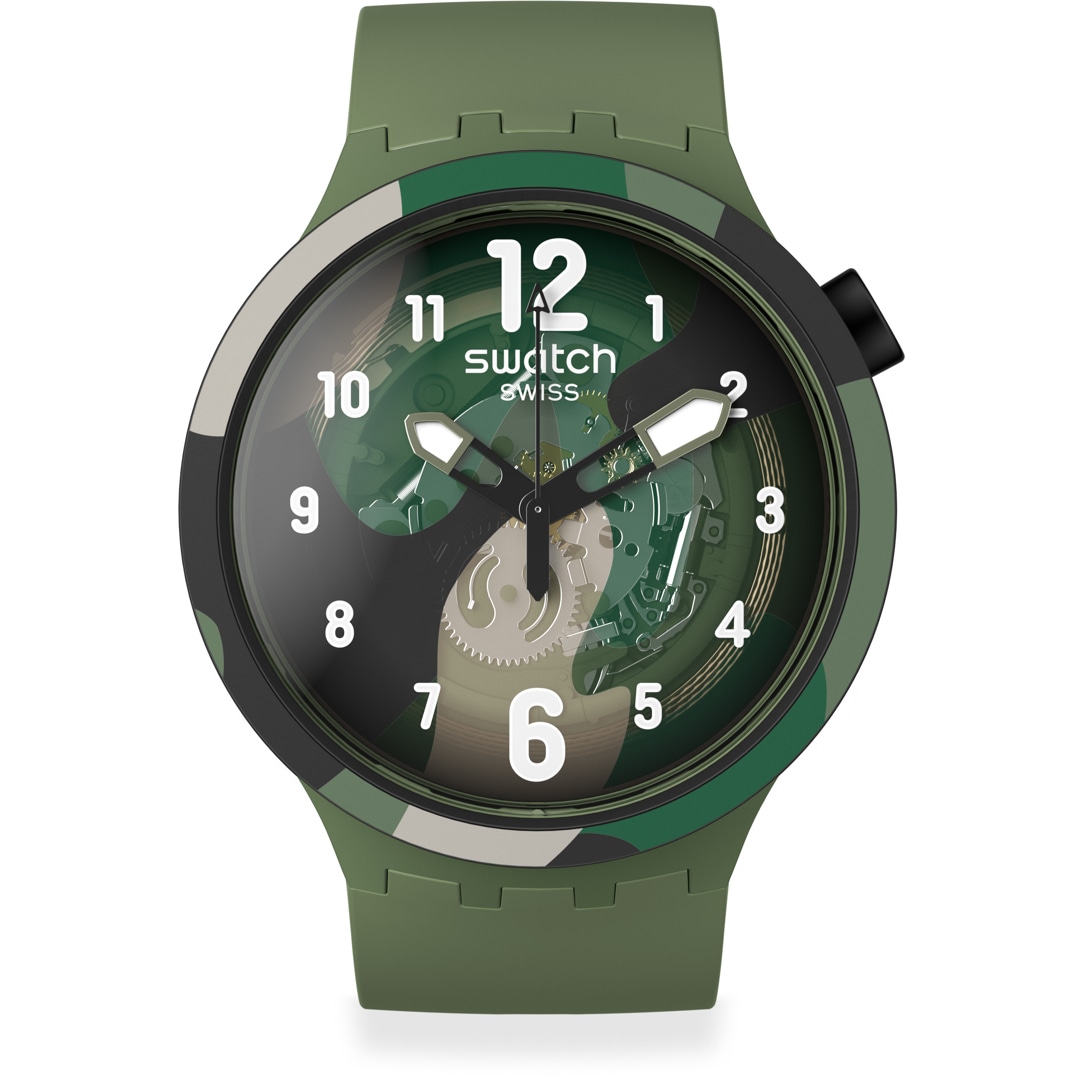 Swatch Big Bold Biosourced Look Right Thru Green Pay!