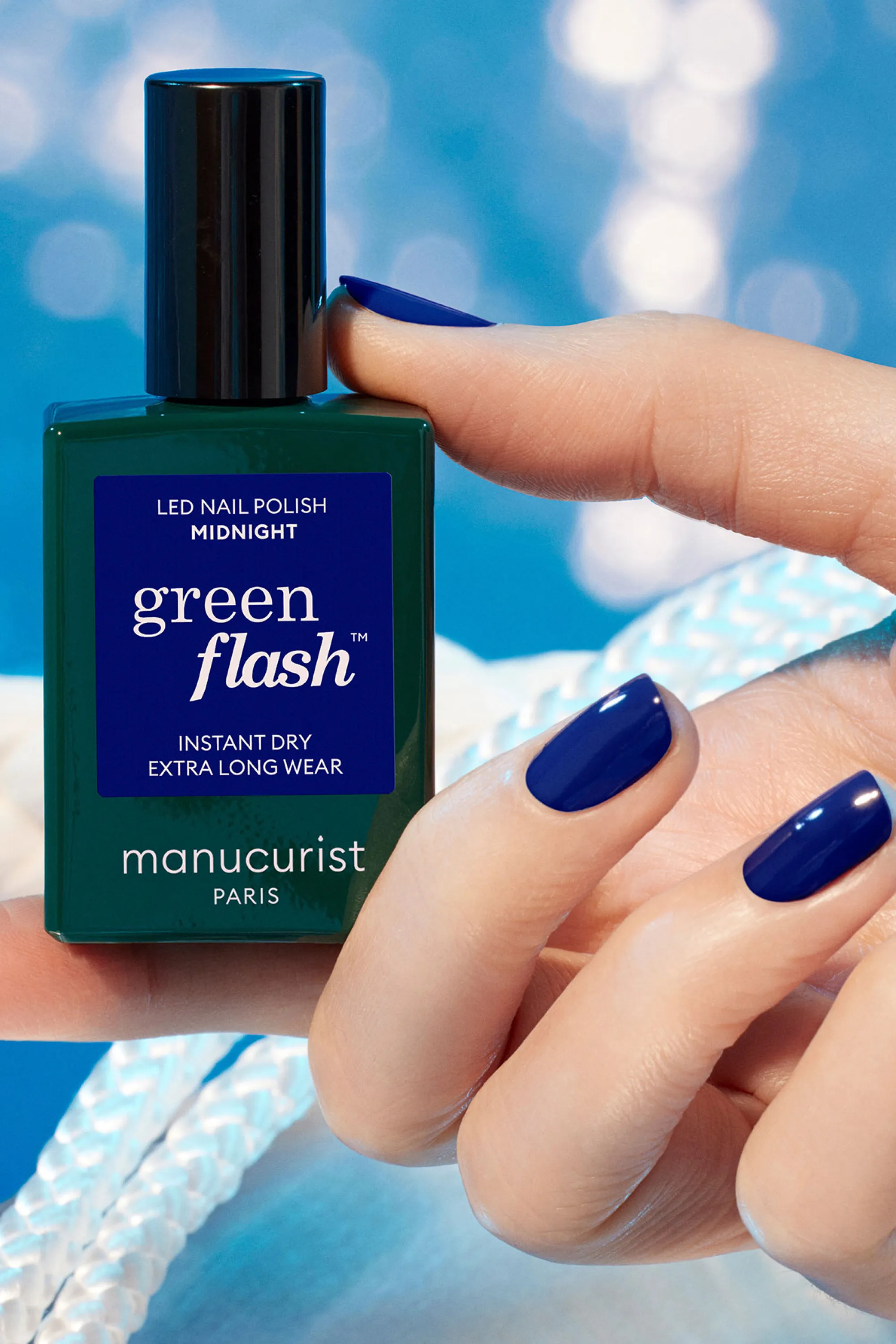 Manucurist Vernis semi-permanent Green Flash-15 ml