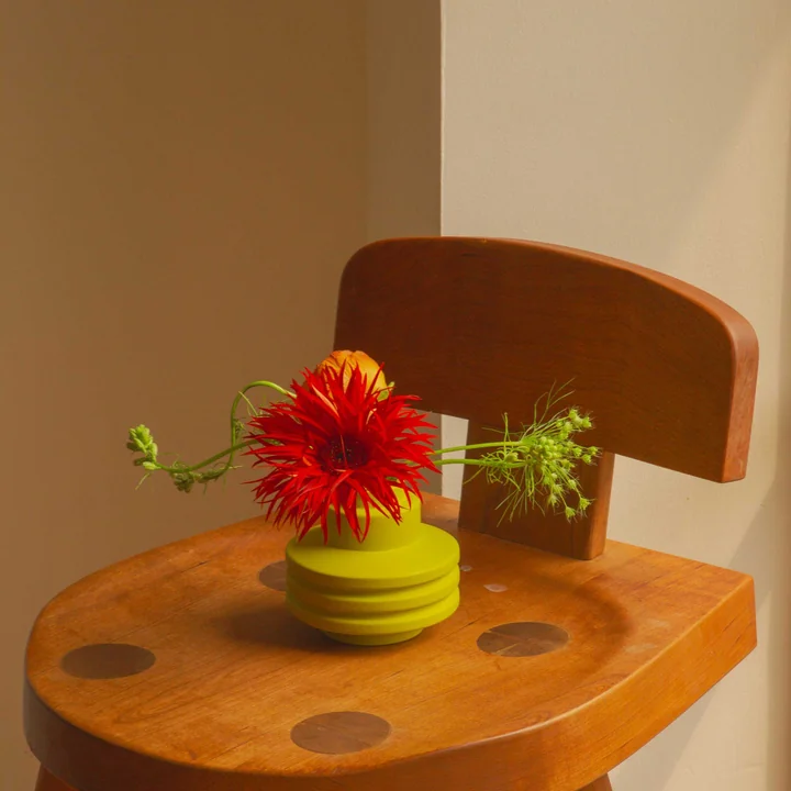 Areaware - Strata Vase, creme