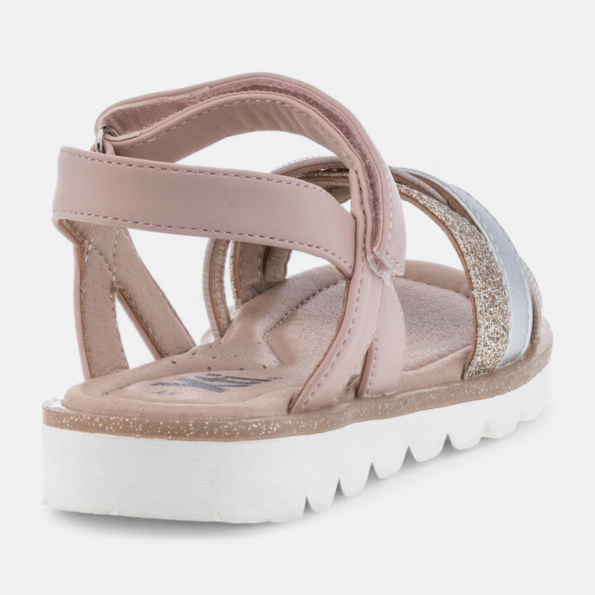 Nu-pieds Fille rose