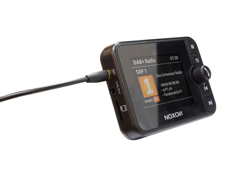 Noxon Adapter Road 2 DAB  Auto-Adapter mit FM- und Bluetooth-Empfang